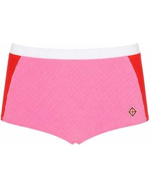 CASABLANCA Shorts Bikini Monogram" - Pink