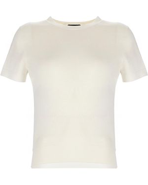 Theory Wool T-Shirt - White