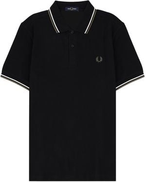 Fred Perry Polo Con Logo - Black