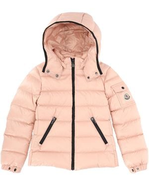Moncler Piumino "Bady" Con Cappuccio Rimovibile - Pink