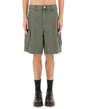 Obey Baggy Bigwig Cargo Shorts - Green