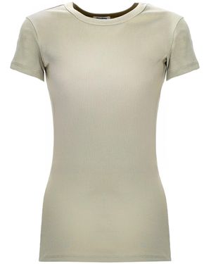 Filippa K "Fine Rib" T Shirt - Grey
