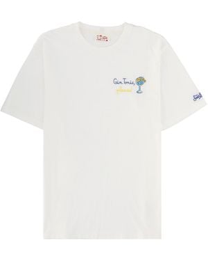 MC2 Saint Barth Casual Cotton T-Shirt For - White