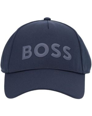 BOSS Baseball Hat With Logo - Blue