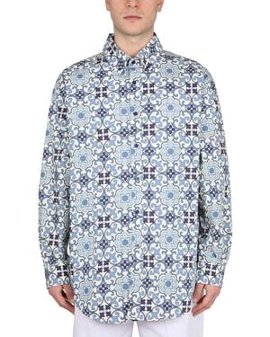 Drole de Monsieur Faience Shirt - Blue