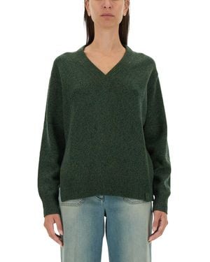 Victoria Beckham Wool Jersey - Green