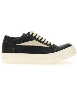 Rick Owens Leather Trainer - White