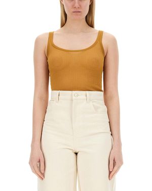 Max Mara Canotta "Bastia" - Bianco