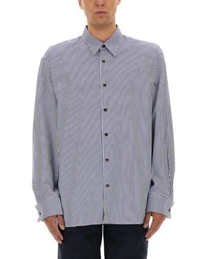 Dries Van Noten Striped Shirt - Grey