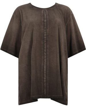 Uma Wang Crew Neck T-Shirt - Grey
