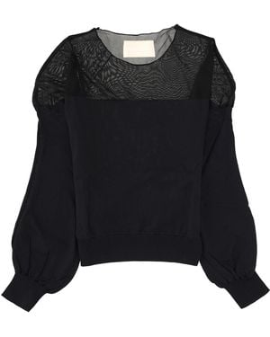 Circus Hotel Top With Carré - Black