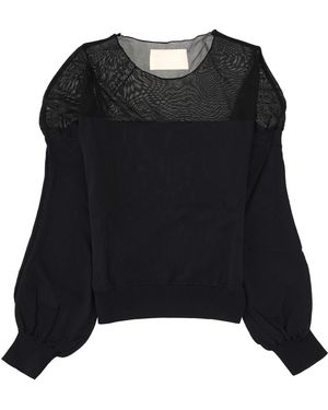 Circus Hotel Top With Carré - Black
