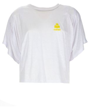 Isabel Marant Logo T-Shirt - White