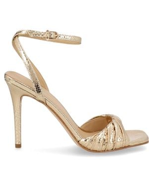 MICHAEL Michael Kors Chic Metallic Goat Leather Heels