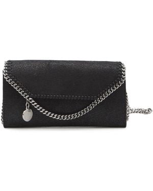 Stella McCartney Portafoglio "Falabella Continental" - Black