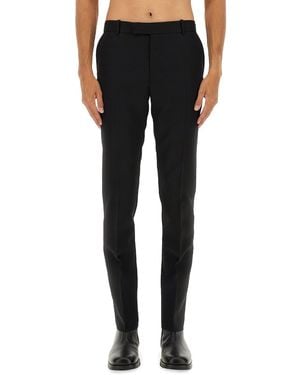 McQueen Wool Trousers - Black