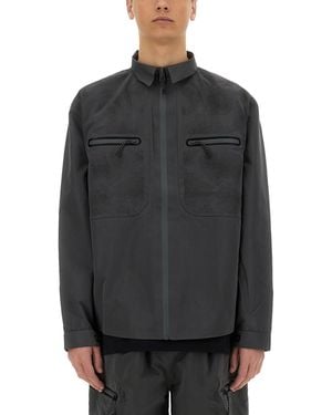 Alpha Industries Laser Cut Shirt - Gray
