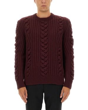 McQueen Wool Jumper - Purple