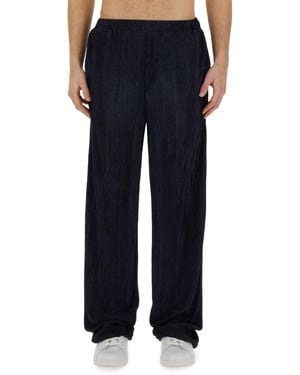 FAMILY FIRST Pantalone Plissettato - Blu