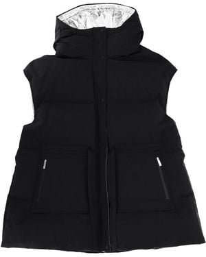 Laminar "Crinkle Metallic" Vest - Black