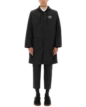 Drole de Monsieur Hooded Parka - Black