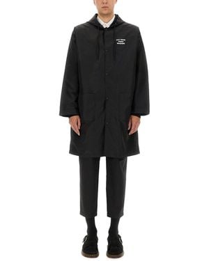 Drole de Monsieur Hooded Parka - Black