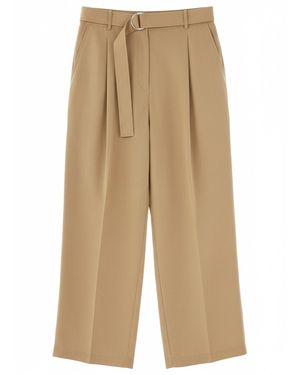 Paul Smith Chic Trousers - Natural