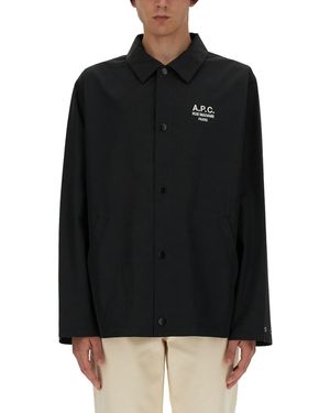 A.P.C. Regis" Blouson - Black