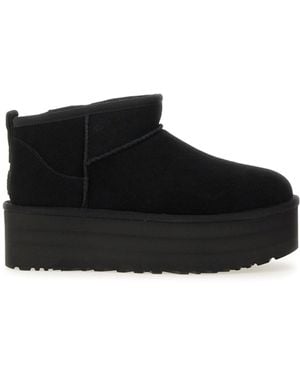 UGG Classic Ultra Mini Boot With Platform - Black