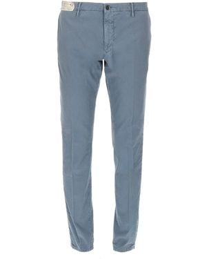 Incotex Jeans Con Patch Logo - Blue