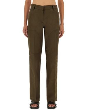 Tory Burch Cargo Trousers - Green