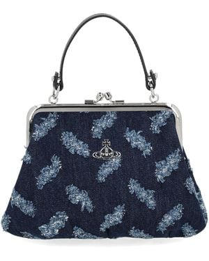 Vivienne Westwood "Granny Frame" Bag - Blue