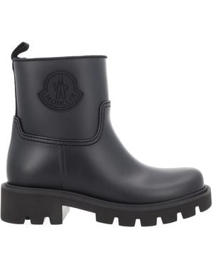 Moncler Stivale Da Pioggia "Kickstream" - Black