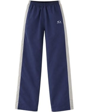 Balenciaga Pantalone "Technic Track" Con Logo - Blue