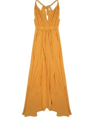 120% Lino Abito - Yellow