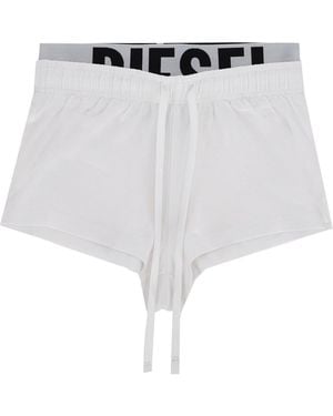 DIESEL "Miranda-D-Pop" Shorts - White