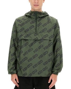 KENZO Monogram Jacket - Green