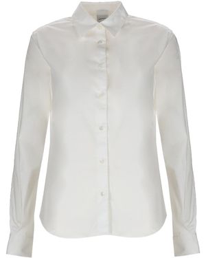 Aspesi Slim Solid Shirt - White