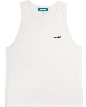 Barrow Tank Top Con Logo - White