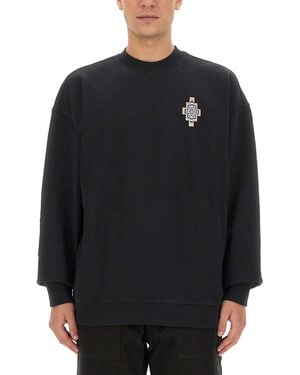 Marcelo Burlon Optical Cross Sweatshirt - Black