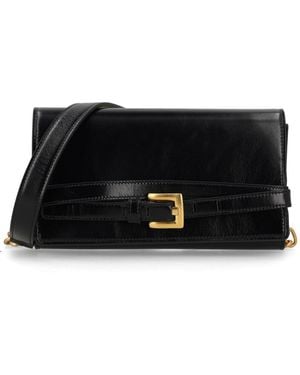 Balmain Portafoglio "Shuffle" Con Tracolla - Black