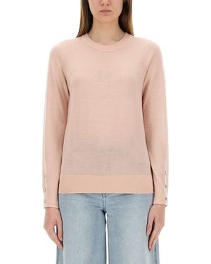 MICHAEL Michael Kors Wool T-Shirt - Blue