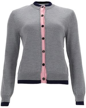 MSGM Luxurious Merino Wool Jumper For - Blue