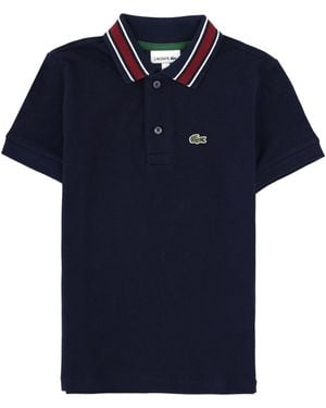 Lacoste Polo Con Logo - Blue