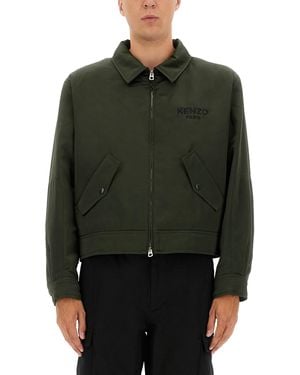 KENZO Jackets - Green