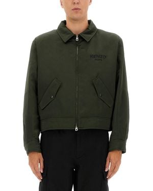 KENZO "Boke Flower" Padded Jacket - Green