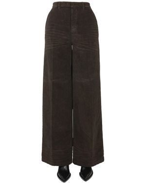 DSquared² Wide Leg Pants - Black