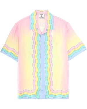 CASABLANCA Short Sleeve Shirts - Multicolour