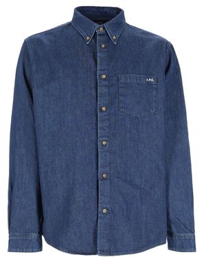 A.P.C. A. P.C. Camicia "New Greg" - Blue