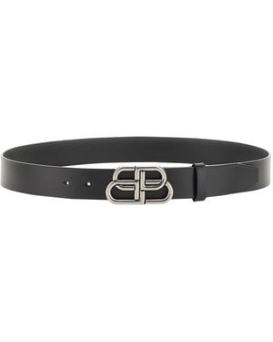 Balenciaga High Belt "Bb" - Black